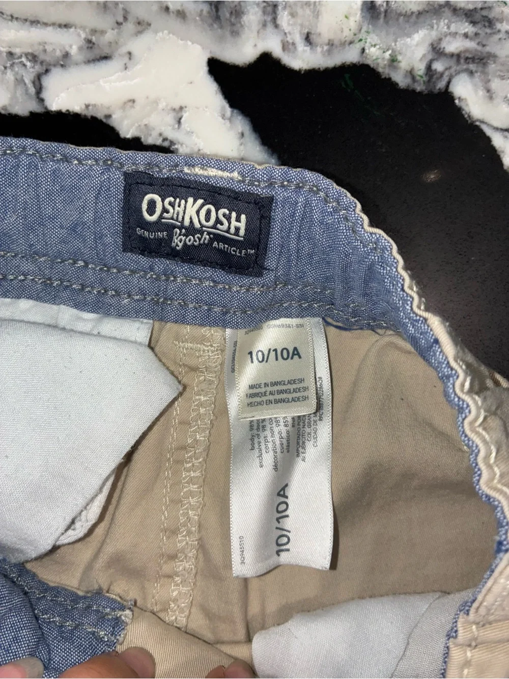 OshKosh B'gosh Tan Chino Pants for Boys